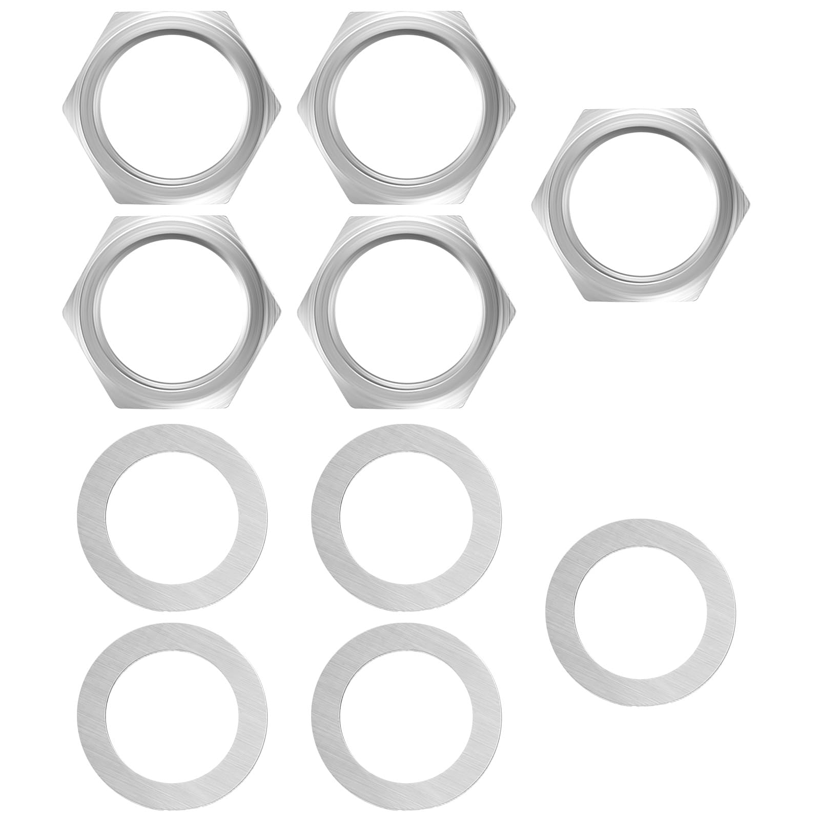 Amazon.com: 5 Set Jack Socket Nut with Washer, Guitar Nuts and